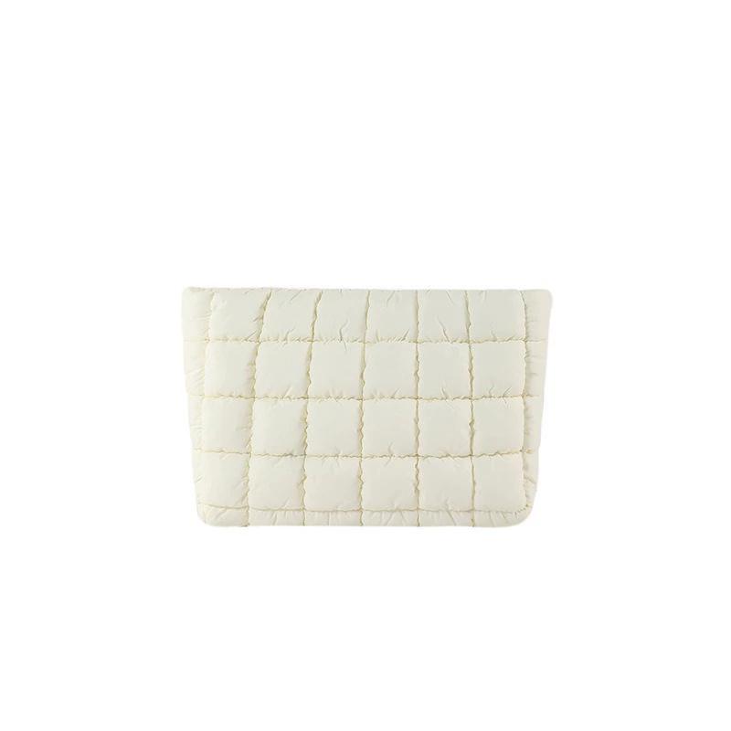 Large Capacity Quilted Clutch, Zippered Travel Storage Purse, Perfect Christmas Gift for Women