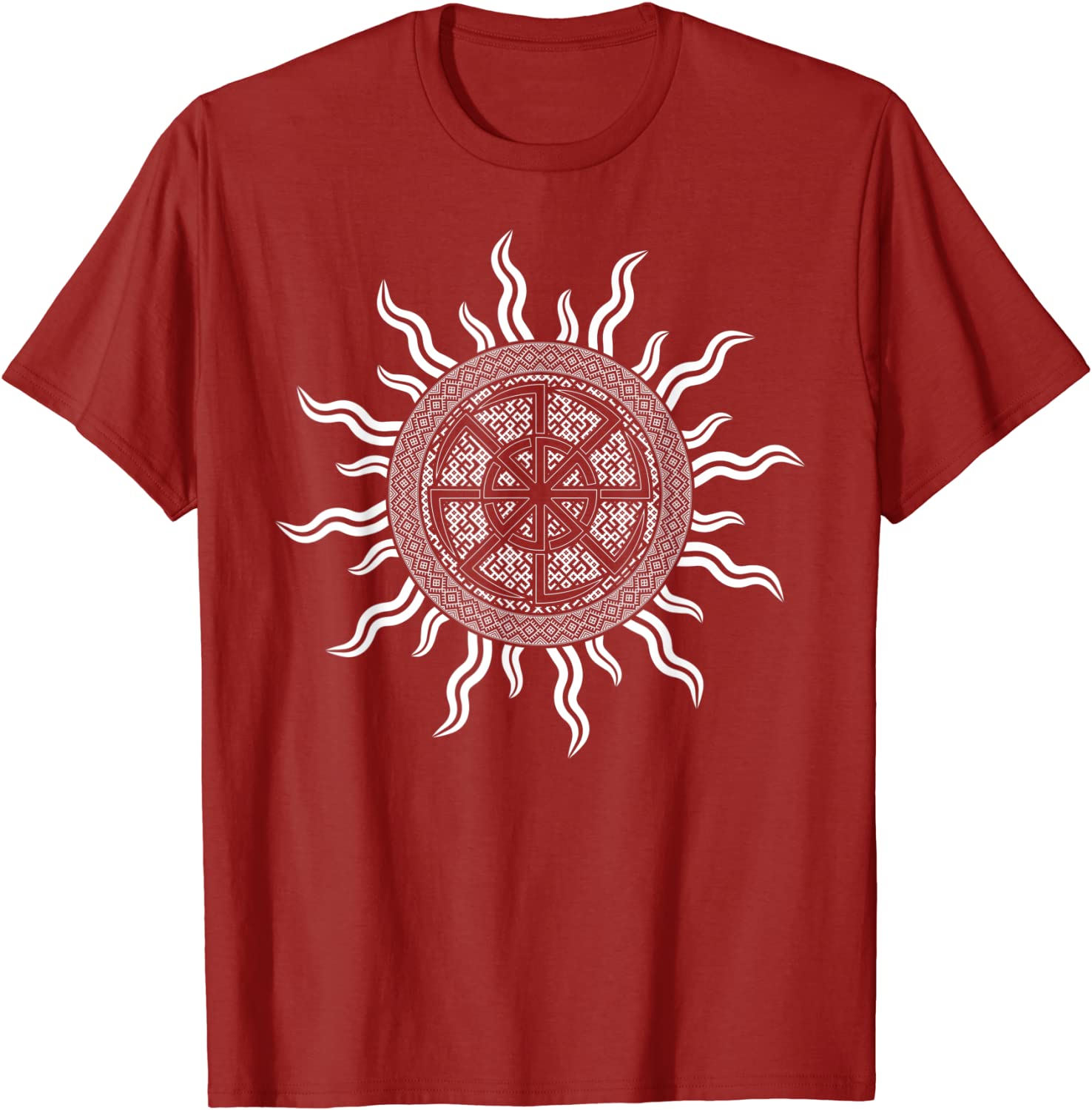 

Double Kolovrat Slavic Heritage Sun God Deity Symbol TShirt Summer Cotton ONeck Short Sleeve Mens T Shirt New S3XL S