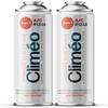 Climeo 3W1 2X400Ml - Agent de Răcire Ecologic + Etanșant R134A/R12 | Service Propriu al Aerului Condiționat