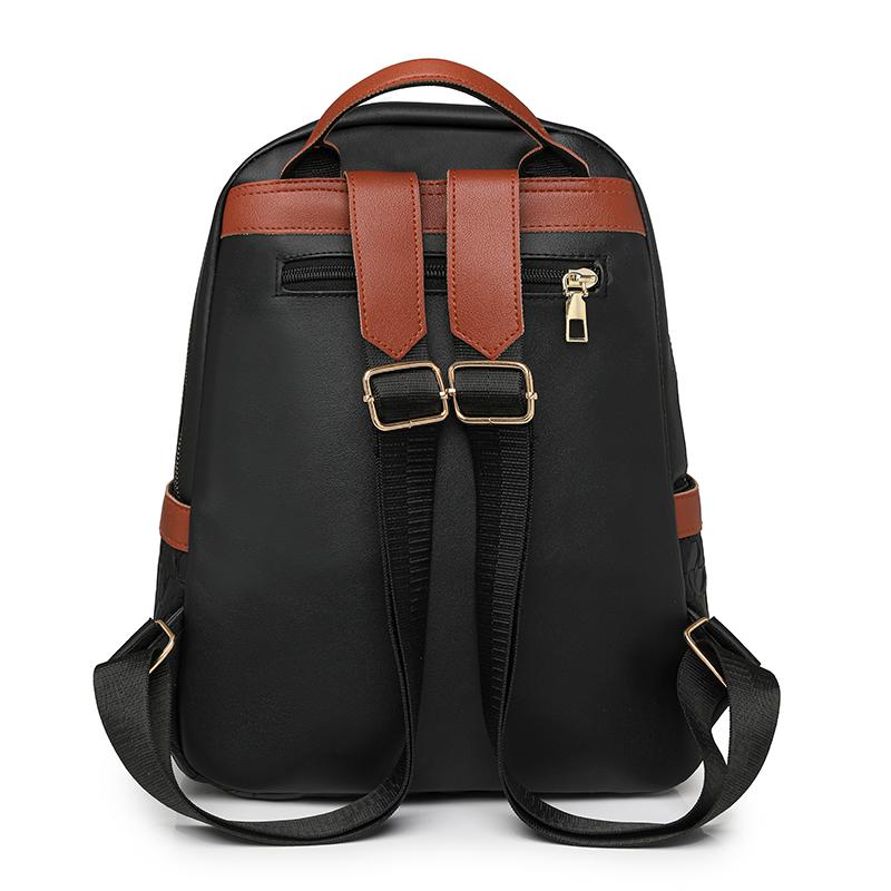 Vintage Backpack Large Capacity Multi-Function Shoulder Bag Women's Soft Leather Backpack