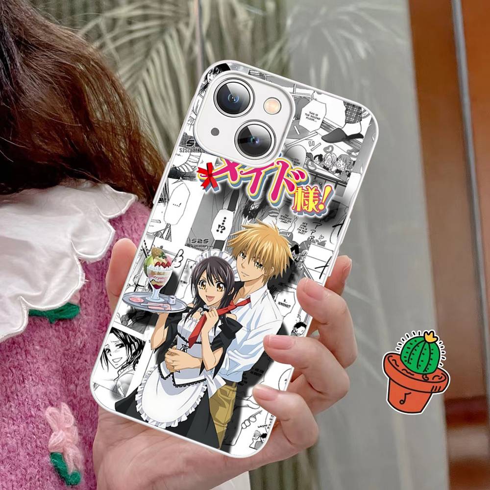 Kaichou Wa Maid-Sama For IPhone 14 13 12 Mini 11 Pro XS Max X XR 14 Plus Tempered Glass Cover