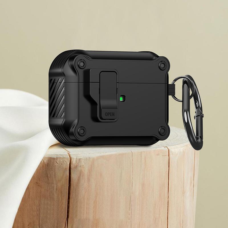 Security Lock Cover for AirPods Pro 2 3 Case for AirPods Pro2 Pro 2nd Gen Case Shockproof Cover Air Pods Pro Airpods3 Funda