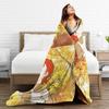 Soft BlanketKids Camping Cartoon manga A-Anne of Green Gables Throw Blanket  Flannel Bedspread For Outdoor Print Sofa Bed Cover