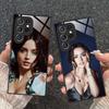 Ana de Armas Glass Mobile Phone Case for Samsung Galaxy A56 55 54 53 52 51 36 35 34 23 16 15 5G Colorful Cover