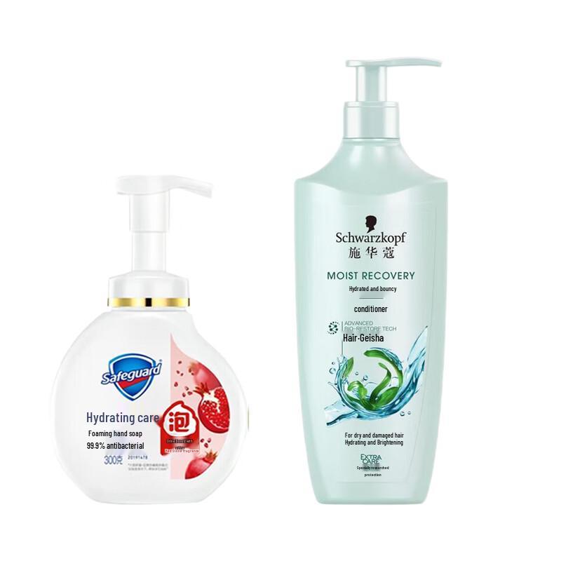 Набор Safeguard Гель для мытья рук с гранатом и Кондиционер Schwarzkopf