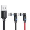 540 Grad drehbares magnetisches Datenkabel Ladekabel Kupferkern Starke magnetische Kraft
