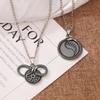 Creative Retro Unisex Snake Bone Pendant Necklace - The Wheel of Time Clavicle Chain