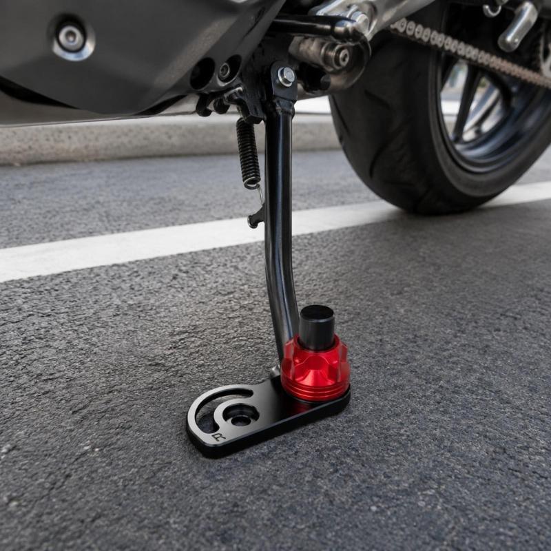 Motorcycle Brake Lever Parking Assist for 125 155 Use, Brake Support Kit with Aluminum Body for Slope Stops Daily Use