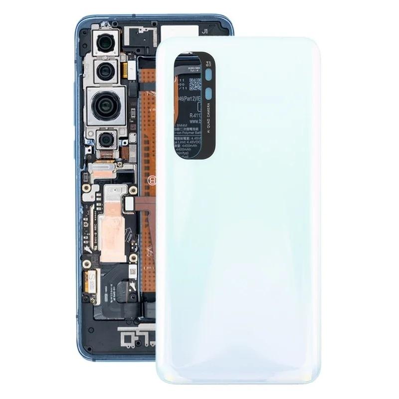 Parts Battery Back Cover For Xiaomi Mi Note 10 Lite M2002F4LG M1910F4G Mobile Phone Replacement Housing Back Dock Cove
