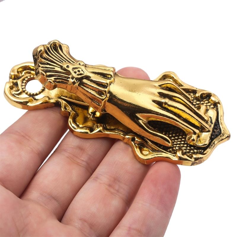 Vintage Bookmarks Hand Shape Metal Bookmarks Page Holder Clip Decorative Paper Clip for Reading Scrapbooking Journaling