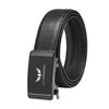 Echter Armani Logo Herren Ledergürtel mit Automatikschließe, Oberste Schicht Rindsleder, Freizeitkleidung