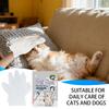 Dog Glove Wipes Everyday No-Wash Gentle 1 Pair Pet Cleaning Gloves Dog Wipes For Small To Large Breeds Kitten Puppy Travel