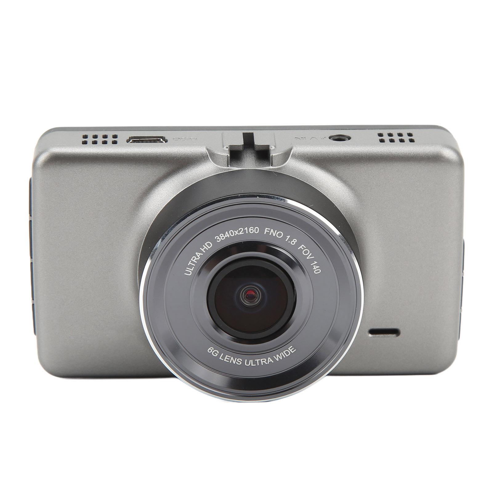 

3-дюймовый HD автомобильный регистратор 4K Wifi IPS экран ночное видение передняя задняя камера водительский регистратор