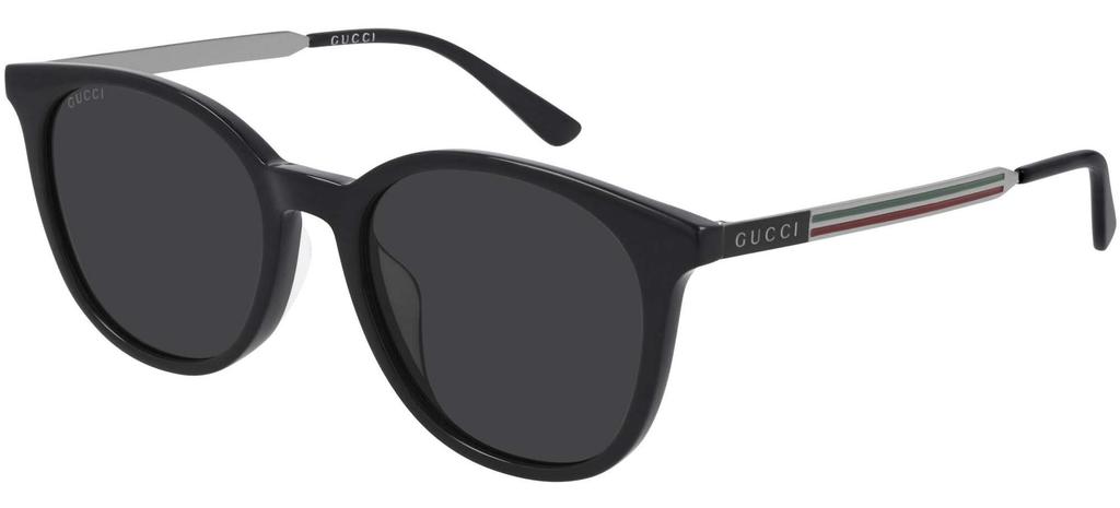 Gucci Sluneční brýle Asian Fit GG0830SK 001 Černá Rutheniově šedá Pánské