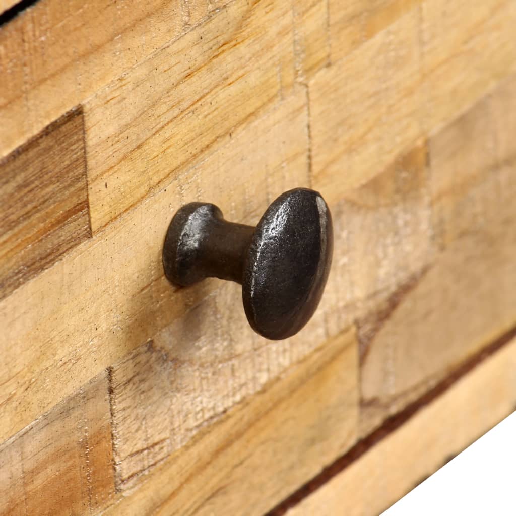  Coffee Table, Reclaimed Teak, 90 X 65 X 40 Cm