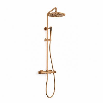 AquaElegance Copper Brass Surface-mounted Shower Set