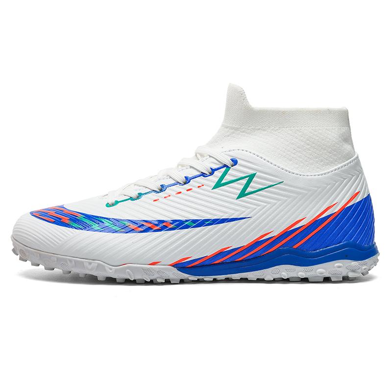 Soccer Shoes for Professional Men Lightweight Comfortable Long Football Boots for Spikes Outdoor Anti-Skid Wear-resistant Sport Activities Shoes