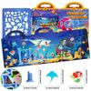 Children'S Personalized Diy Underwater Treasure Children'S Early Education Quiet Book Parent-Child Interaction Can Be Repeatedly Pasted Jelly Stickers