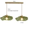 French Restaurant Chandelier American Garden Simple Coffee shop Light Luxury Senior Sense of Complex Creative Lotus PendantLamp