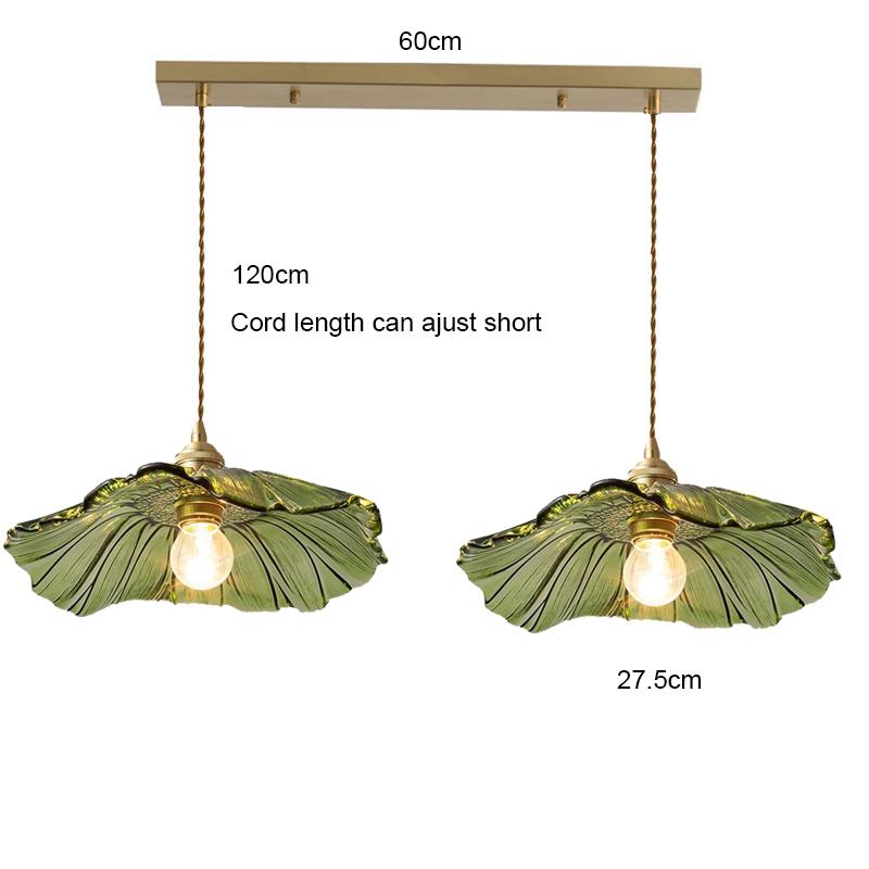 French Restaurant Chandelier American Garden Simple Coffee shop Light Luxury Senior Sense of Complex Creative Lotus PendantLamp