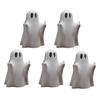 Yousheng 2/3/5Pcs Ghost Cat Garden Statue Halloween Pet Figurine Horror Festive Atmosphere Halloween Party Decor