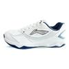 Li-Ning Chaussures d'entraînement basses à la mode, confortables, absorbant les chocs, antidérapantes, résistantes à l'usure, baskets unisexes blanches APPV013-2
