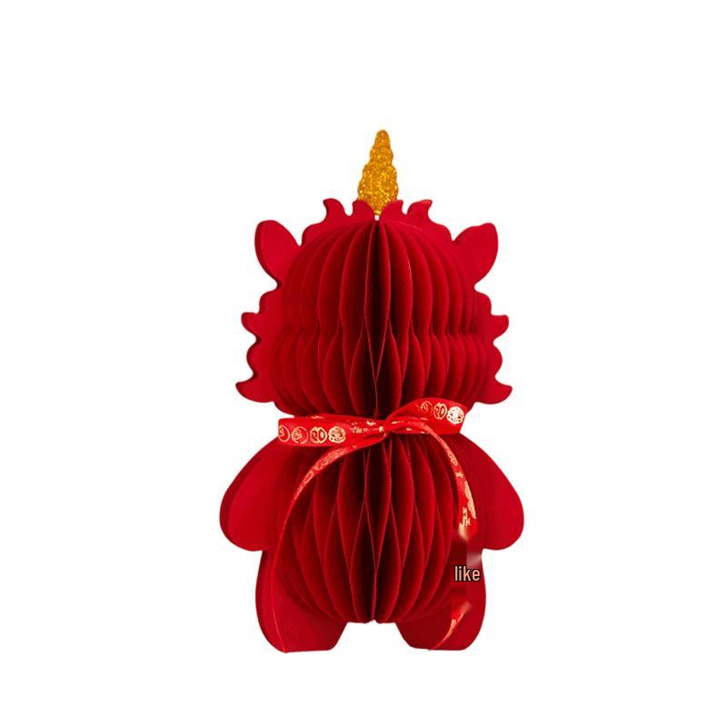 2026 Year of the Horse Festive Spring Decorations: 3D Zodiac Mascot Hanging & Desktop Ornaments