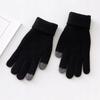 Acrylic Warm Touch Gloves White R02