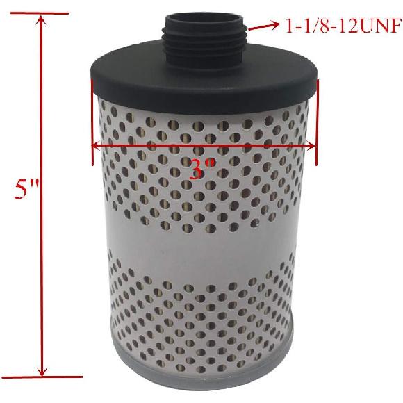 iFJF 496-5 Fuel Tank Filter Element Replacement for Diesel Gasoline Biodiesel Water Separate 30 Micron with Protective Sheet(Set of 6)