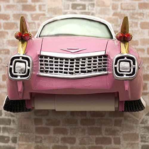 Akizuki Trading Co., Ltd. Paper Holder Cover PK CAR W20×D16×H14.5cm Oldies Toilet Paper Holder GA492P