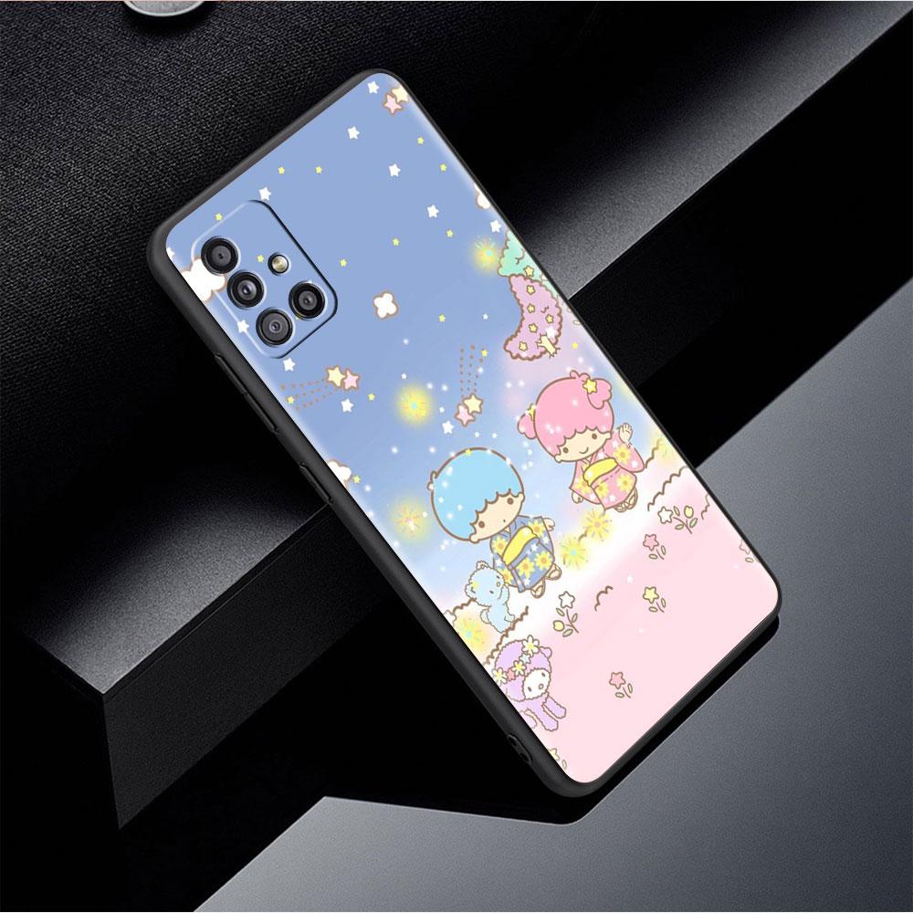 Kryt LittleTwinStars Pro Samsung Galaxy A52 A12 A51 A32 A21s A71 A32 5G A12 A22 A53 A31 A13 A72 A02s A41 A03 A04 Kryt na telefon