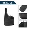 TUCKBOLD Front and Rear Mud Flaps with Mounts for Toyota Hilux Vigo 4WD (2010-2014)