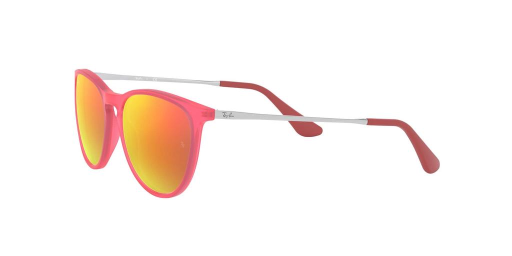 Sonnenbrille 0RJ9060SF JUNIOR ERIKA Kinder 70096Q FUXIA FLUO TRASP GUMMI Japanische Größe 52 Ray-Ban [Kindermodell] (Freie Größe)