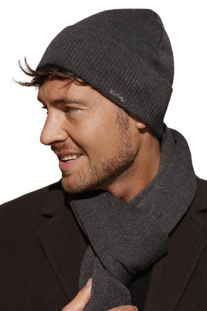 Lucas Kamea Men' Wool Cap, Graphite