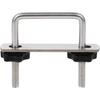 OUNONA Car Roof Crossbar Clips U-Shaped Universal Clamp Cargo Carrier Mounting Brackets Easy Install Durable Clamp for Roof Rack Cargo Management