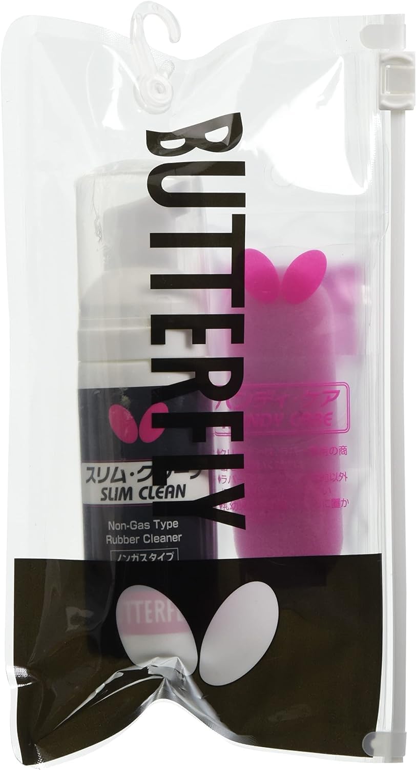 

Butterfly Table Tennis Rubber Care Set Cleaner Sponge with Case 76690 Black [BR] + чорний