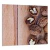 PANEL SZKLANY DO KUCHNI 65x60 Orzechy