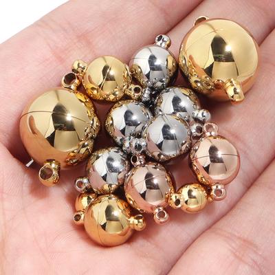 2 stuks/partij Roestvrij Staal Sterk Magnetische Sluitingen Voor Sieraden Maken Magneet Eindsluiting Connectoren DIY Armband Ketting Accessoires