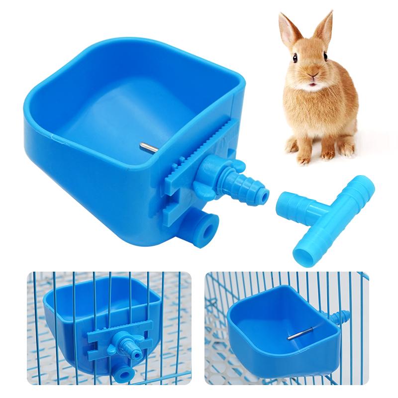 

5 комплектов мисок для воды для кроликов, автоматическая поилка, миска для воды для клетки кролика, для кролика, лисы, норки, домашних животных, сельскохозяйственных животных, миски для питья 5Pcs
