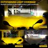 1Set 40W Motorcycle LED Spotlight Fog Lights For BMW R1250GS ADV F800GS R 1250 GS LC Yamaha MT07 MT09 Auxiliary Light Assemblie