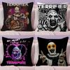 Halloween Horror Terrifier Film Kissen Anime Kissen Sofa Bett Kopfkissenbezug Kissenbezug 45x45 cm Mode