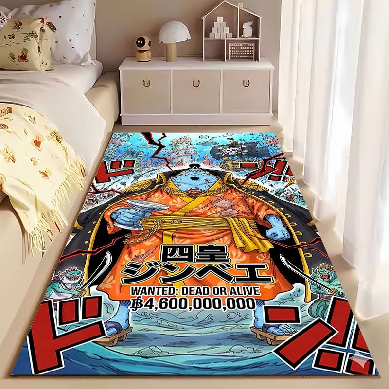 Pirate Emperor Fishman Carpet suitable as a non-slip mat for the living room or bedroom sofa