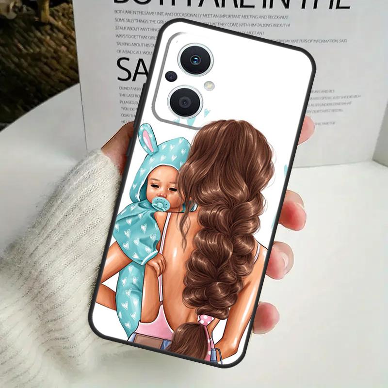 Fashion Super Mom Phone Case For OPPO Reno 8 7 Lite 8T 11 12 13 14 14F 10 Pro OPPO Find X8 X6 X5 X9 Pro Cover
