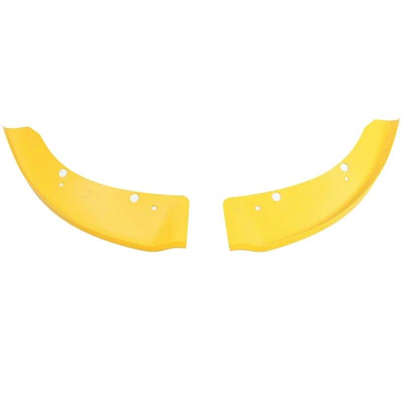 Pair Fits For 2015-2022 Dodge Charger SRT Scat Pack Front Bumper Lip Splitter Protector