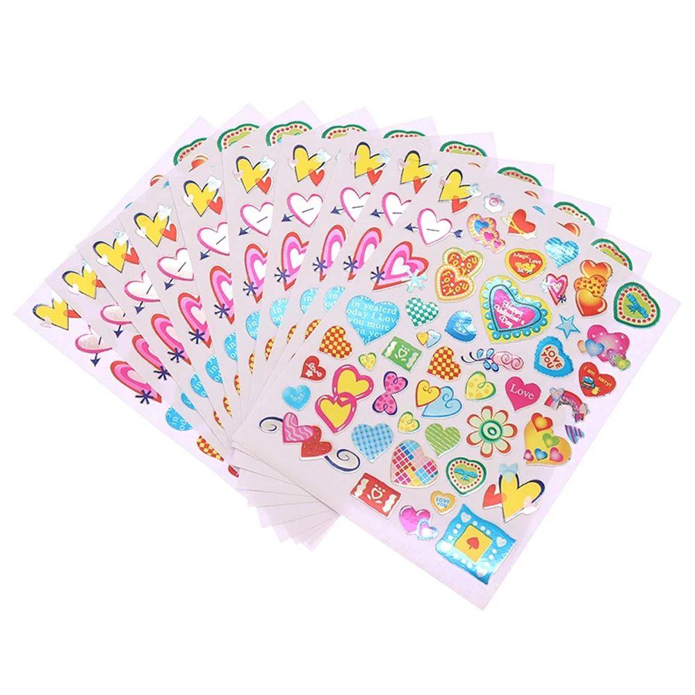 Gold-Plated Glitter Decorative Stickers Children's Stickers Award Stickers Teacher Praise Stickers