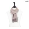 Elkate Women's Muffler LDRM006 Plain Daily Double-Sided Scarf