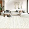 Bohemian Geometric Rug Stain-Resistant and Durable Bedroom Entrance Mat Bedside Rug Living Room Sofa Rug Home Decor