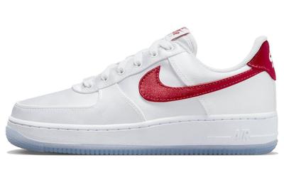 Air Force 1 Low '07 Satin White Varsity Red Women's DX6541-100
