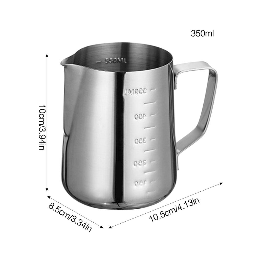Stainless Steel Milk Frothing Pitcher Latte Art Milk Pitcher Milk Frothing Pitcher Housewarming Gift for Friends