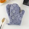 2Pcs Heat Resistant Oven Gloves Non-Slip Silicone Mitts for Baking Grilling Microwave Cooking Gloves for Hot Dishes
